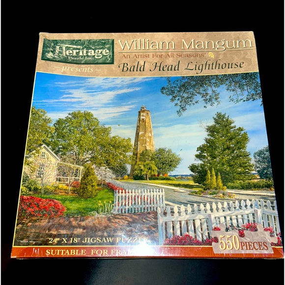 Heritage Bald Head Lighthouse Puzzle - Picture 1 of 1